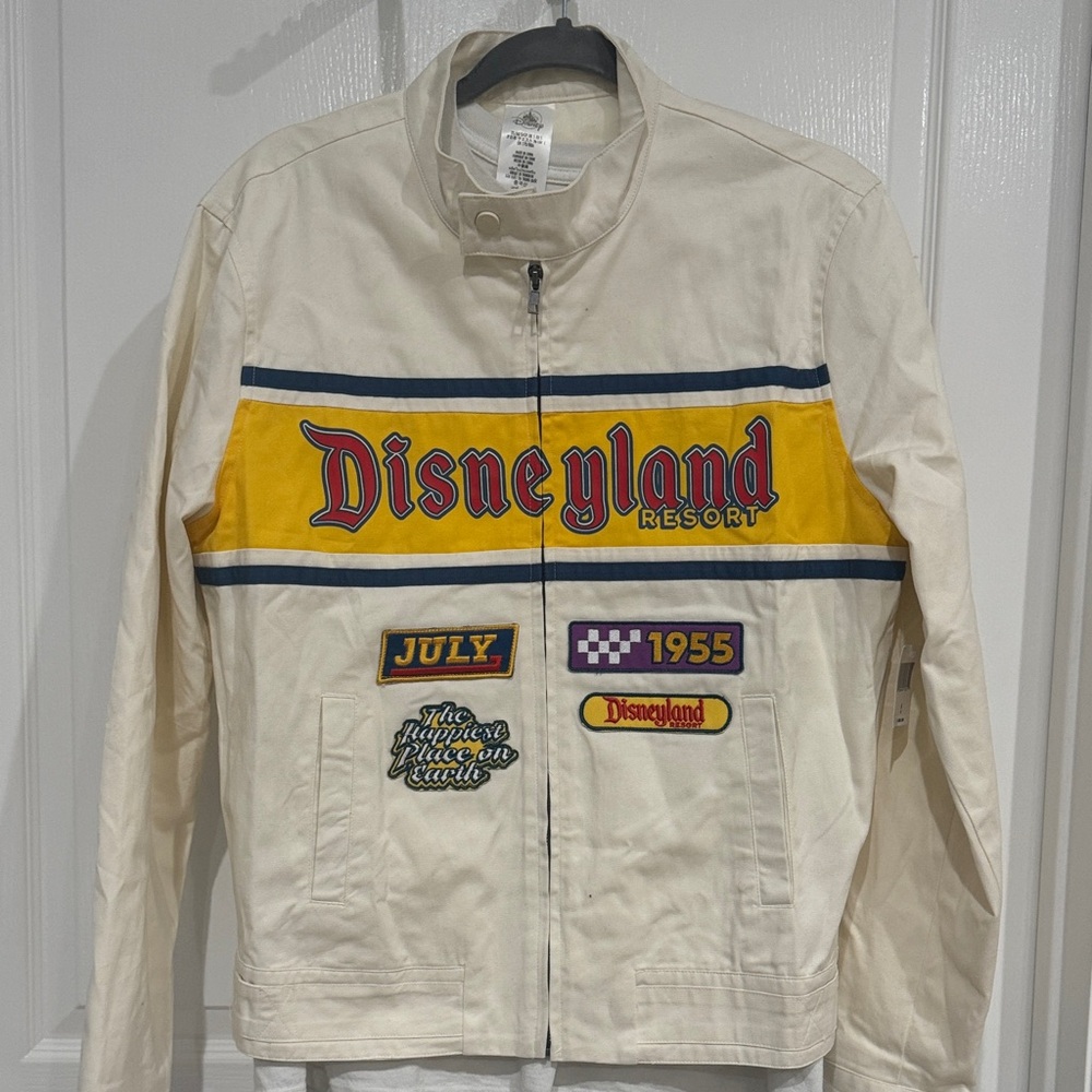 Disneyland Resort Men's Lightweight Jacket - Cream and Yellow